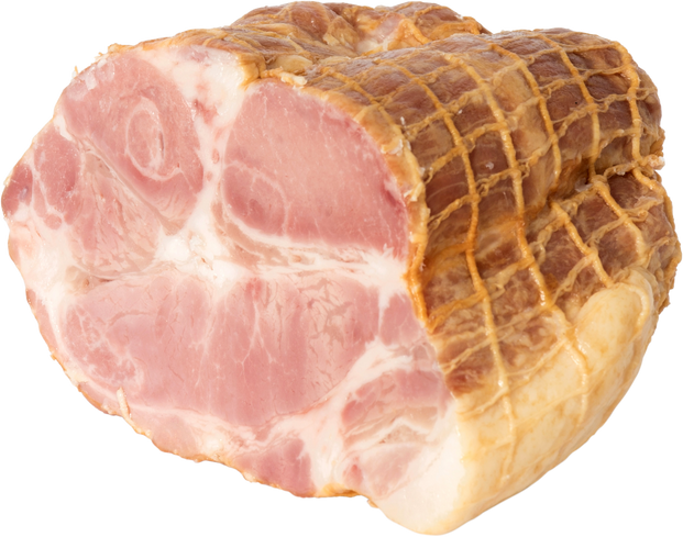Closeup of Piece of Ham